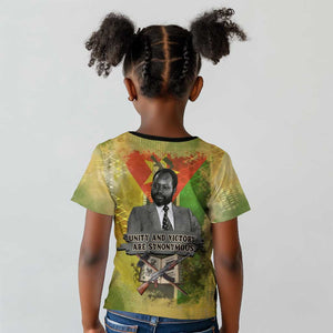 Samora Machel Kid T shirt Mozambique Flag Unity and Victory Quote Liberation Struggle - African Freedom Tribute - African Pride