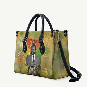 Samora Machel Leather Bag Mozambique Flag Unity and Victory Quote Liberation Struggle - African Freedom Tribute - African Pride