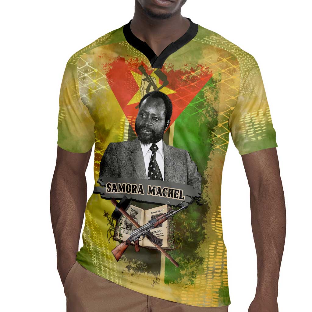 Samora Machel Rugby Jersey Mozambique Flag Unity and Victory Quote Liberation Struggle - African Freedom Tribute - African Pride