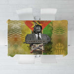 Samora Machel Tablecloth Mozambique Flag Unity and Victory Quote Liberation Struggle - African Freedom Tribute - African Pride