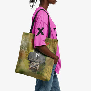 Samora Machel Tote Bag Mozambique Flag Unity and Victory Quote Liberation Struggle - African Freedom Tribute - African Pride