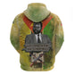 Samora Machel Zip Hoodie Mozambique Flag Unity and Victory Quote Liberation Struggle - African Freedom Tribute - African Pride
