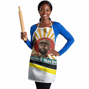 Samora Machel Apron Radiant Sunburst Bold Anti-Colonial Quote Mozambique Liberation - African Revolutionary Art - African Pride