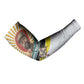 Samora Machel Arm Sleeves Radiant Sunburst Bold Anti-Colonial Quote Mozambique Liberation - African Revolutionary Art - African Pride