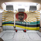Samora Machel Back Car Seat Cover Radiant Sunburst Bold Anti-Colonial Quote Mozambique Liberation - African Revolutionary Art - African Pride