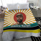 Samora Machel Bedding Set Radiant Sunburst Bold Anti-Colonial Quote Mozambique Liberation - African Revolutionary Art - African Pride