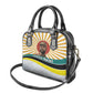 Samora Machel Shoulder Handbag Radiant Sunburst Bold Anti-Colonial Quote Mozambique Liberation - African Revolutionary Art - African Pride