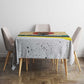 Samora Machel Tablecloth Radiant Sunburst Bold Anti-Colonial Quote Mozambique Liberation - African Revolutionary Art - African Pride