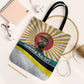 Samora Machel Tote Bag Radiant Sunburst Bold Anti-Colonial Quote Mozambique Liberation - African Revolutionary Art - African Pride