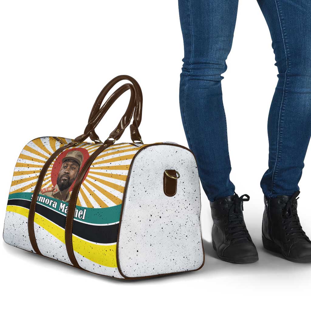 Samora Machel Travel Bag Radiant Sunburst Bold Anti-Colonial Quote Mozambique Liberation - African Revolutionary Art - African Pride