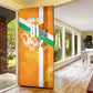 Personalized Ivory Coast Football Door Cover Elephant Mascot Flag - Comic Style Graphic