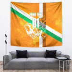 Personalized Ivory Coast Football Tapestry Elephant Mascot Flag - Comic Style Graphic