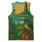 Sao Tome and Principe Basketball Jersey Tropical Island Bird and Cocoa Forest TS04