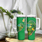 Sao Tome and Principe Tumbler With Handle Tropical Island Bird and Cocoa Forest - African Pride