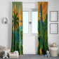 Sao Tome and Principe Window Curtain Tropical Island Bird and Cocoa Forest - African Pride