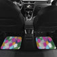 Where the Sunbird Sings Car Mats Sao Tome and Principe Flag - Color Splash Art - African Pride