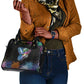 Where the Sunbird Sings Shoulder Handbag Sao Tome and Principe Flag - Color Splash Art - African Pride