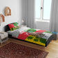 Jungle Spirit Monkey Bedding Set Sao Tome and Principe Tropical Flag Color - African Pride