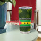 Sea Turtle Sao Tome and Principe Tumbler Cup Ocean Tide and Tropical Palm - African Pride