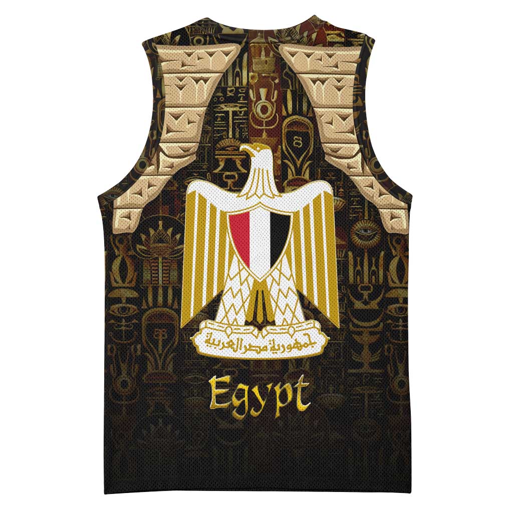 Anubis Egypt Basketball Jersey Ancient Hieroglyph Pharaoh Spirit TS04