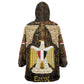 Anubis Egypt Kid Wearable Blanket Hoodie Ancient Hieroglyph Pharaoh Spirit - African Pride