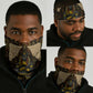 Anubis Egypt Neck Gaiter Ancient Hieroglyph Pharaoh Spirit TS04