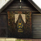 Anubis Egypt Quilt Ancient Hieroglyph Pharaoh Spirit - African Pride
