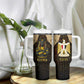 Anubis Egypt Tumbler With Handle Ancient Hieroglyph Pharaoh Spirit - African Pride