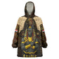 Anubis Egypt Wearable Blanket Hoodie Ancient Hieroglyph Pharaoh Spirit - African Pride