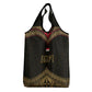 Ankh Eye of Horus Egypt Grocery Bag Ancient Black Gold Hieroglyph Spirit - African Pride