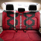 Egypt Flag Emblem Back Car Seat Cover Red Black Bold Spirit - African Pride