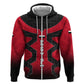 Egypt Flag Emblem Hoodie Red Black Bold Spirit - African Pride