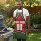 Personalized Morocco Football Atlas Lion Apron Moroccan Star National Flag