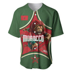 Personalized Morocco Football Atlas Lion Baseball Jersey Moroccan Star National Flag