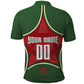 Personalized Morocco Football Atlas Lion Polo Shirt Moroccan Star National Flag