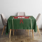 Personalized Morocco Football Atlas Lion Tablecloth Moroccan Star National Flag
