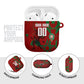 Personalized Morocco Football AirPods Case Atlas Lion Grunge Star Mascot