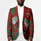 Personalized Morocco Football Blazer Atlas Lion Grunge Star Mascot