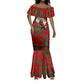 Personalized Morocco Football Mermaid Dress Atlas Lion Grunge Star Mascot