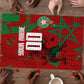 Personalized Morocco Football Puzzle Atlas Lion Grunge Star Mascot