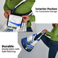 Personalized Curacao Football Marlin Mascot Grocery Bag Caribbean Flag Colors Geometric Blue