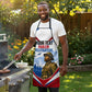 Personalized Harlem Hellfighters Apron Vintage WWI Military History Patriotic Art
