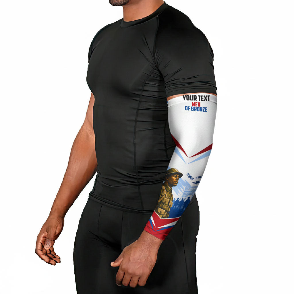 Personalized Harlem Hellfighters Arm Sleeves Vintage WWI Military History Patriotic Art