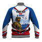 Personalized Harlem Hellfighters Baseball Jacket Vintage WWI Military History Patriotic Art