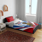 Personalized Harlem Hellfighters Bedding Set Vintage WWI Military History Patriotic Art