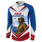 Personalized Harlem Hellfighters Button Sweatshirt Vintage WWI Military History Patriotic Art