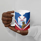 Personalized Harlem Hellfighters Ceramic Mug Vintage WWI Military History Patriotic Art