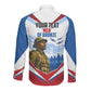 Personalized Harlem Hellfighters Long Sleeve Button Shirt Vintage WWI Military History Patriotic Art