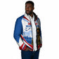 Personalized Harlem Hellfighters Padded Jacket Vintage WWI Military History Patriotic Art