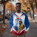 Personalized Harlem Hellfighters Sweatshirt Vintage WWI Military History Patriotic Art